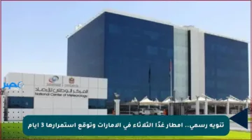 تنويه رسمي.. أمطار غدًا الثلاثاء في الإمارات وتوقع استمرارها 3 أيام